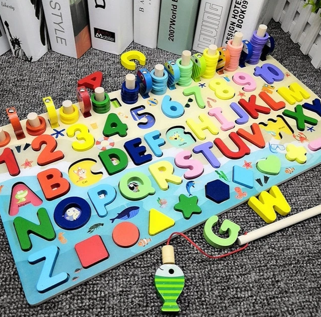 Children 3D Alphabet Number Educational Toy