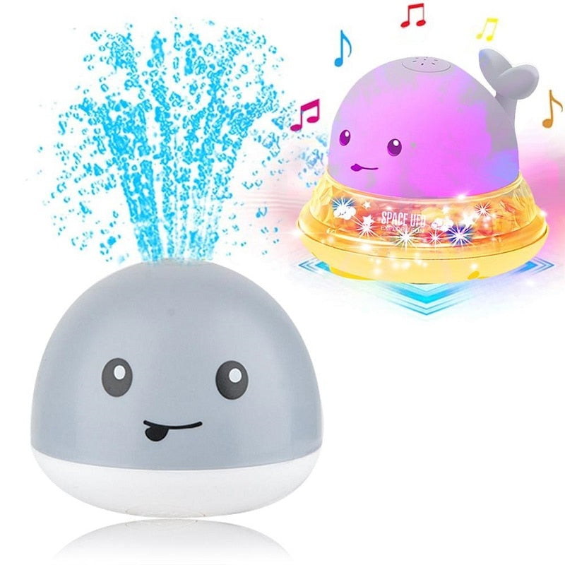 Baby Electric Induction Whale Spray Toy