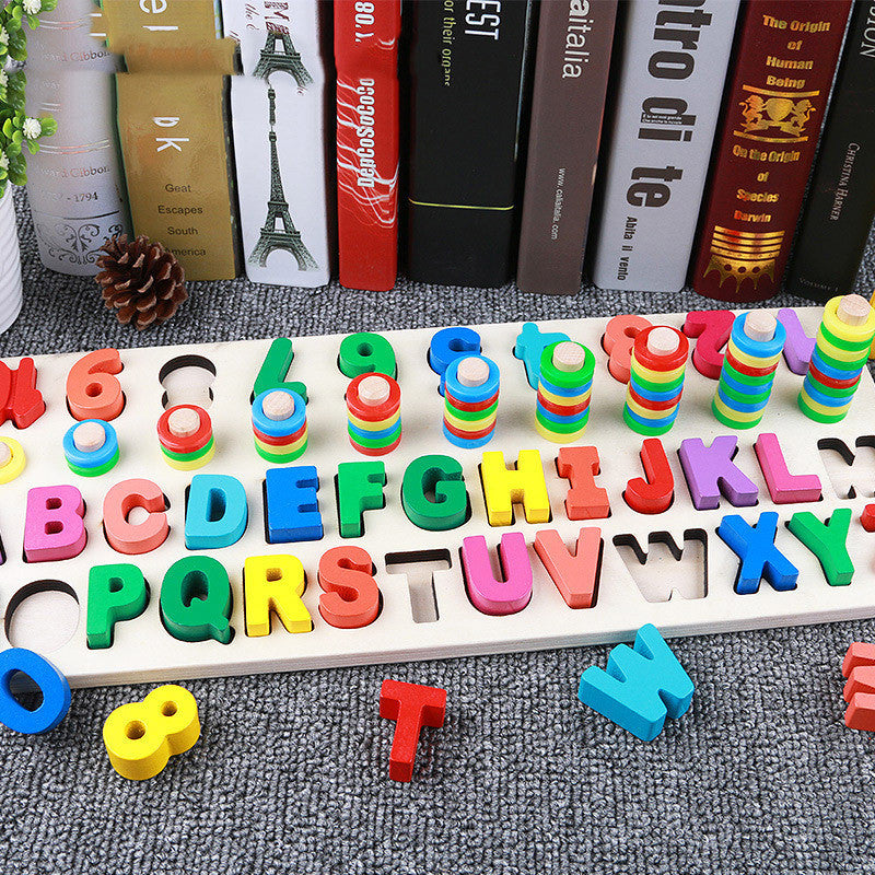 Children 3D Alphabet Number Educational Toy