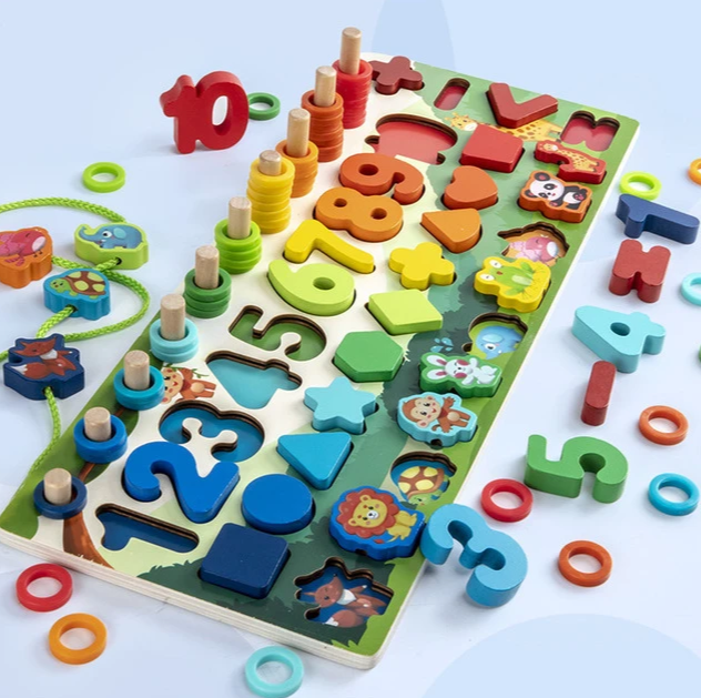 Children 3D Alphabet Number Educational Toy