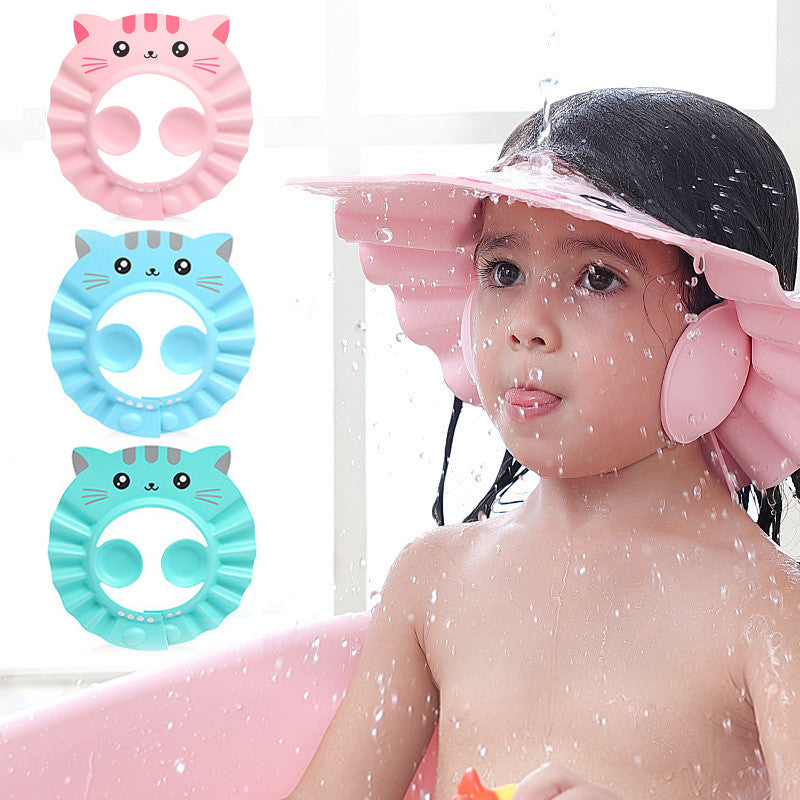 Baby Waterproof Bathing Cap