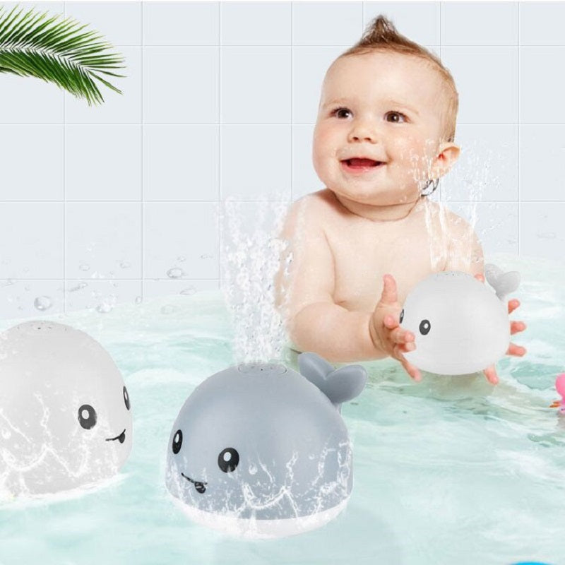 Baby Electric Induction Whale Spray Toy