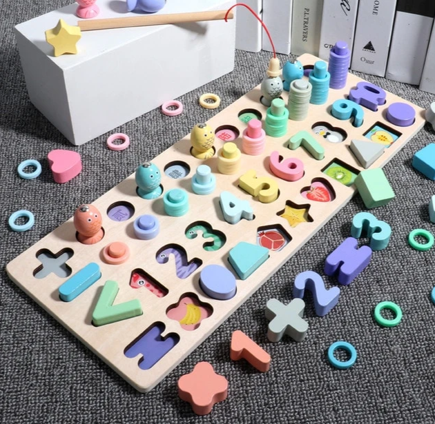 Children 3D Alphabet Number Educational Toy