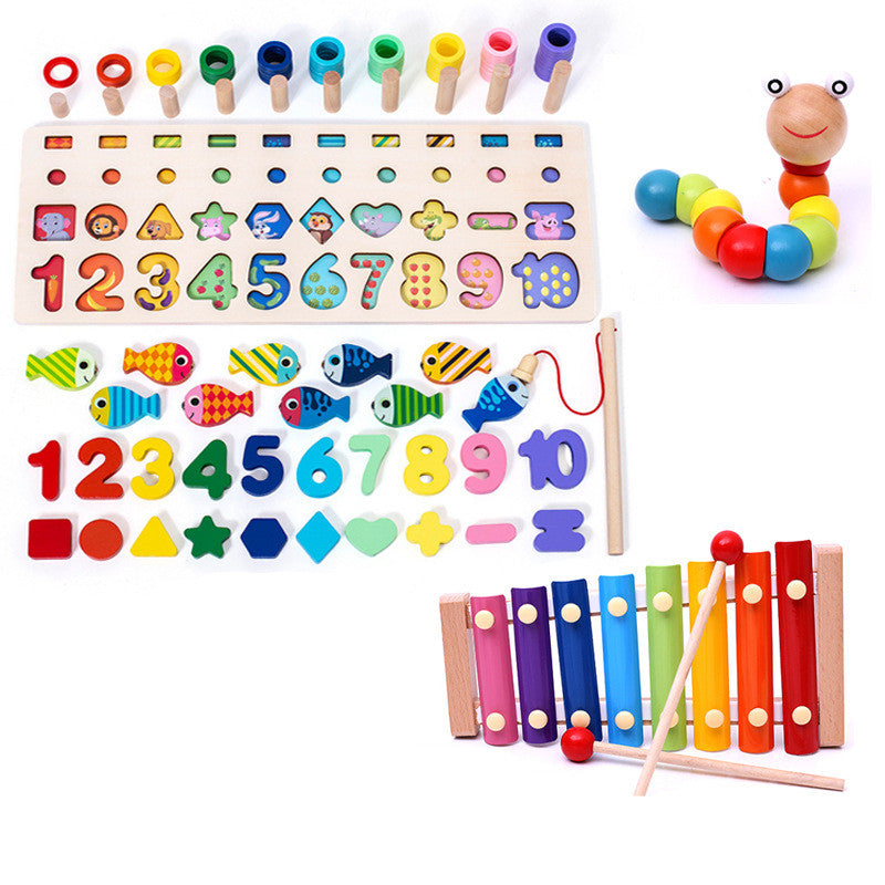 Children 3D Alphabet Number Educational Toy