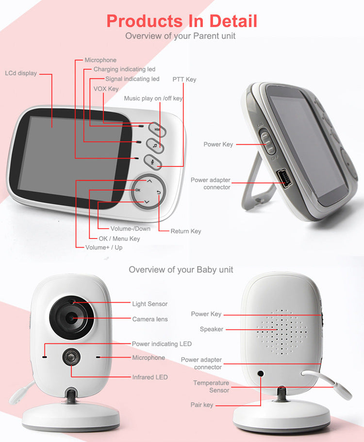 Wireless Baby Monitor Camera