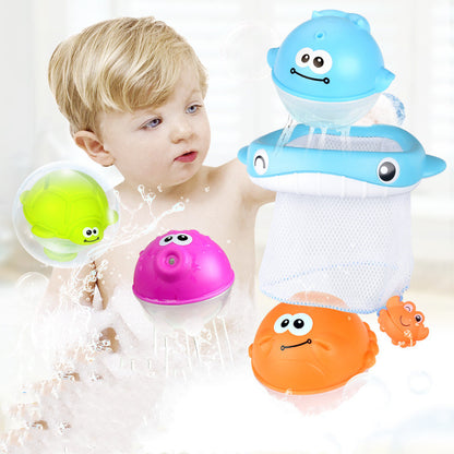 Kids Suction Cup Marble Race Bath Toy