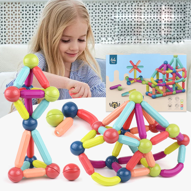 Magnetic Stick Building Blocks Game