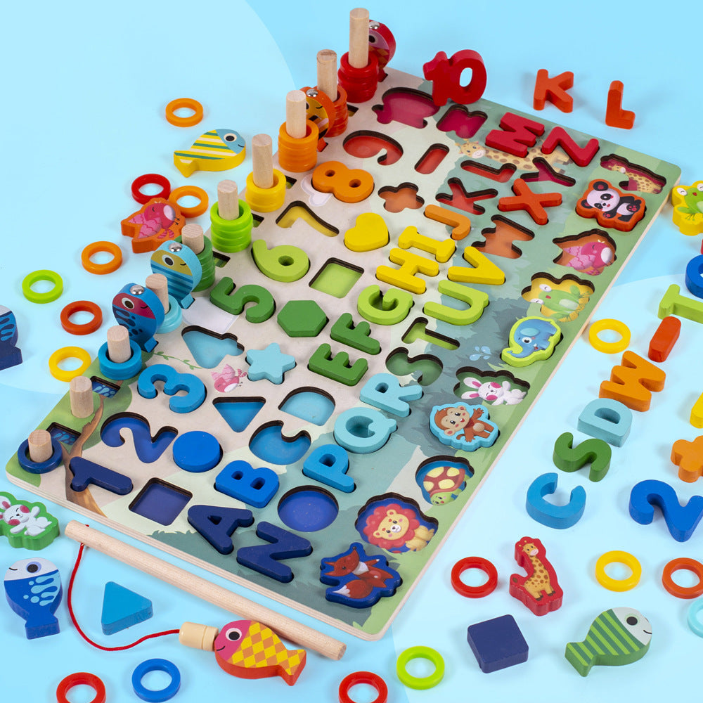 Children 3D Alphabet Number Educational Toy